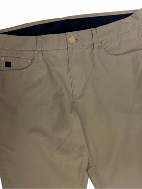 Vineyard Vines Pants Mens 33x30 Brown On The Go Performance 5 Pocket Golf OTG